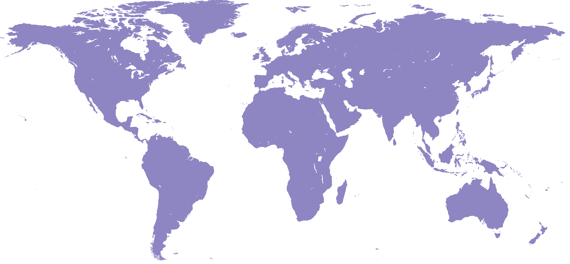 Cartina del mondo